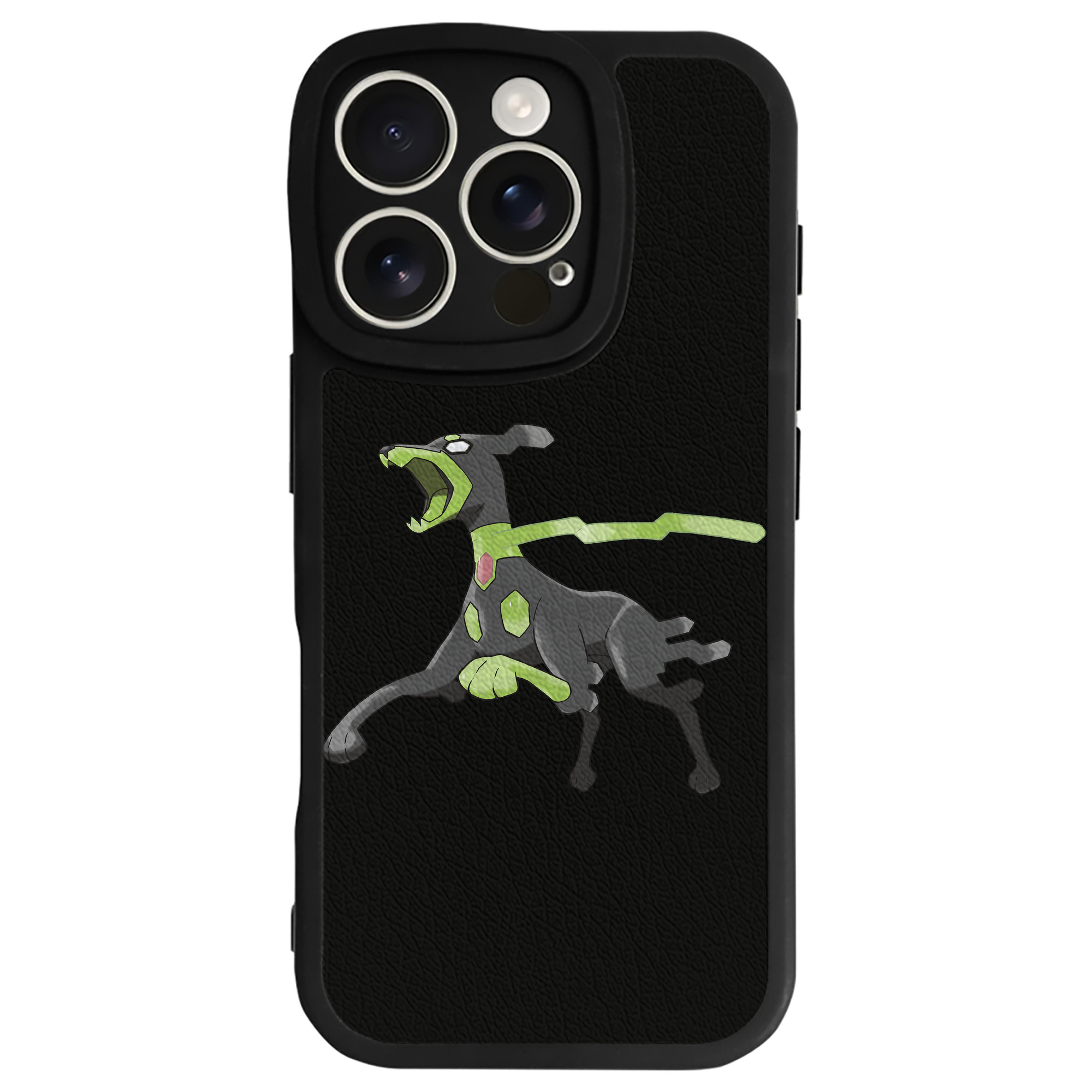 （画像用） ポケットモンスター Pokémon 【iPhone 16シリーズ対応】シリコンスマホケース（レザー調） 材質：シリコン